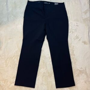 Torrid Studio Jetsetter Straight Leg Black Pants 20S NWT Stretch Office Career
